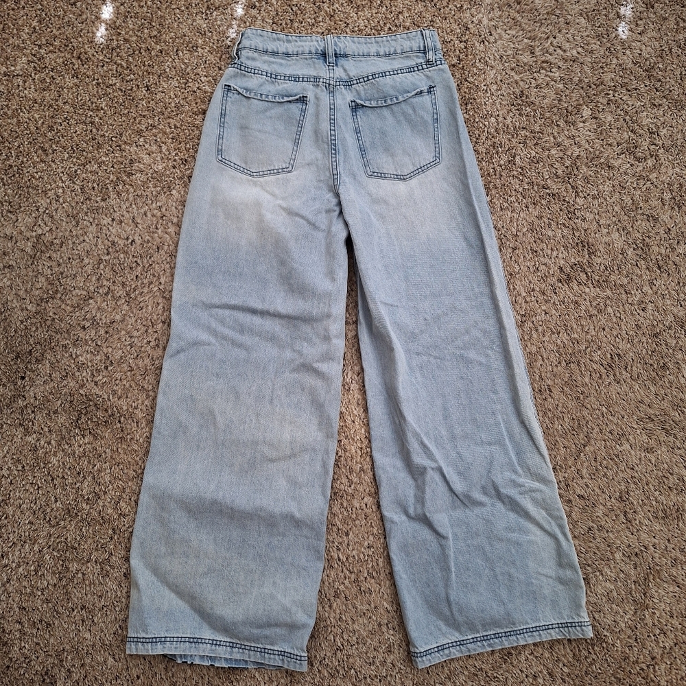 Sold -- Universal Studios Monsters Wide Leg Jeans - Picture 2 of 7